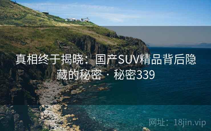 真相终于揭晓:国产SUV精品背后隐藏的秘密 · 秘密339 真相终于揭晓:国产SUV精品背后隐藏的秘密 · 秘密339